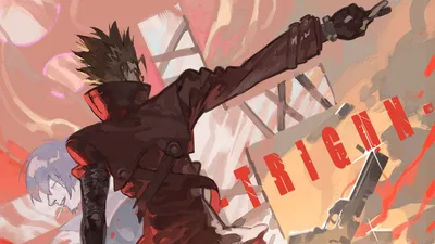 Art Trigun Vash The Stampede картинки