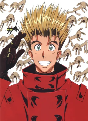 Download HD And Spike Spiegel - Trigun Vash Stampede Render Transparent PNG Image - NicePNG.com картинки