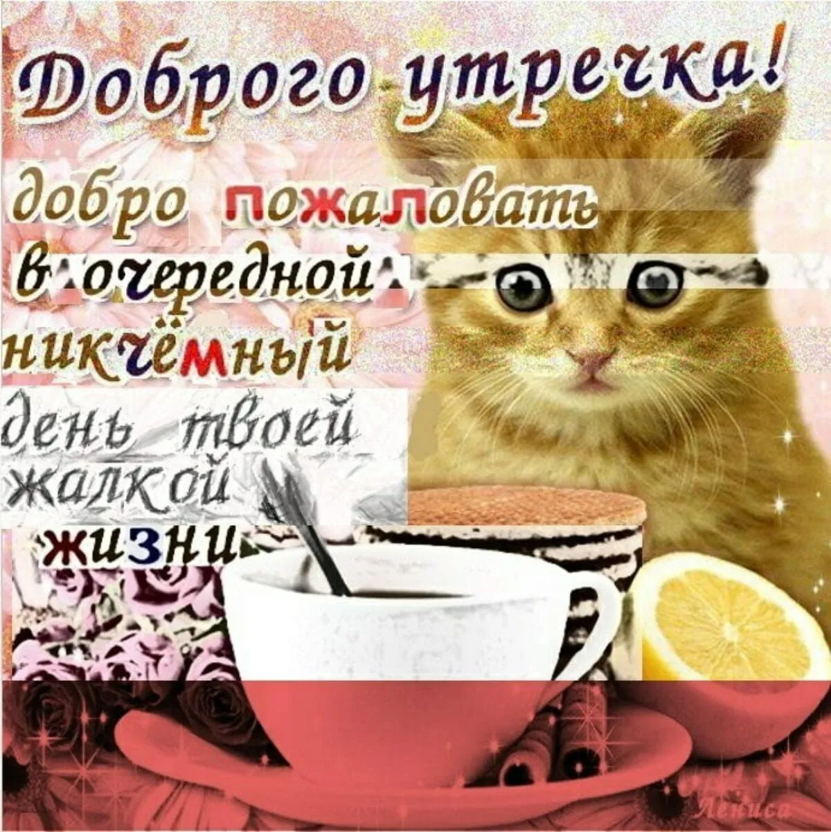 Картинки из одноклассников с добрым утром