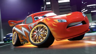 Обои Молния Маккуин в Cars 2 1920x1080 Full HD 2K Изображение картинки