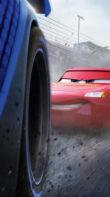 Обои Тачки 3, Cars 3, 4k, Lightning McQueen, poster, Фильмы #13681 картинки