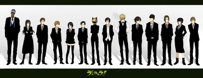 дурарара!! celty sturluson heiwajima shizuo kadota kyouhei karisawa erika kida masaomi kishitani shinra orihara izaya ryuugamine mikado simon brezhnev sonohara anri togusa saburou yagiri namie yagiri seiji yumasaki walker parody seifuku | # картинки