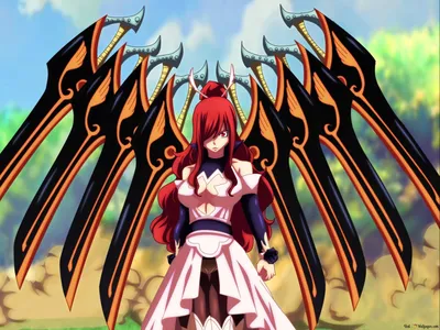 Erza Scarlet Ataraxia Armor HD обои скачать картинки