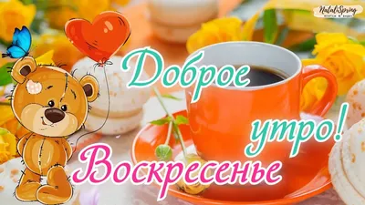 Доброе утро Воскресенья картинка #344944 - Гифки и картинки, доброго  летнего утра и хорошего дня | Zamanilka - скачать картинки