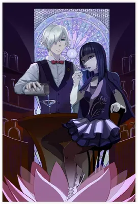 Amazon.de: Death Parade Chiyuki und Decim Anime 2 Leinwand-Poster, Schlafzimmer, Dekoration, Sport, Landschaft, Büro, Raumdekoration, Geschenk, 30 x 45 см, ohne Rahmen картинки