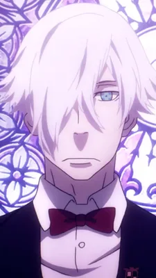 Обои ID: 428121 / Anime Death Parade Телефон Обои, Decim (Death Parade), Белые Волосы, 750x1334 скачать бесплатно картинки