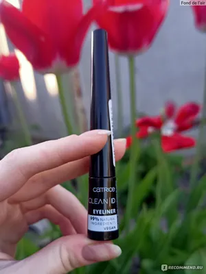 Жидкая подводка для век Catrice Clean ID Eyeliner - «Подруга ль ты мне? Эта  подводка и радовать умеет, и подбешивать!🌈❌ Дефектные стрелочки в  студию.😄» | отзывы картинки