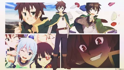 KonoSuba - Kazuma Satou HD обои скачать картинки