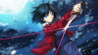 Shiki Ryougi Kara No Kyoukai Live Wallpaper - MoeWalls картинки