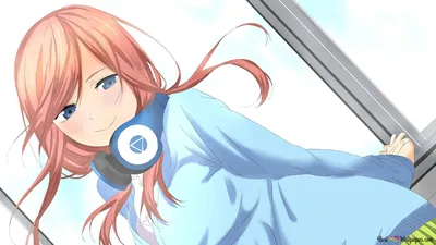 The Quintessential Quintuplets - Miku Nakano (Silent Girl) 2K обои скачать картинки