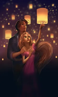 Фото Rapunzel / Рапунцель и Eugene Fitzherbert / Юджин Фицерберт из  мультика Tangled / Рапунцель: Запутанная история, by Diablera картинки