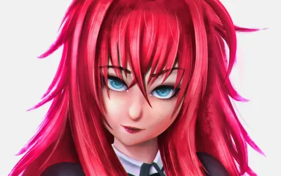 Скачать обои rias gremory, protagonist, high school dxd, manga, gremory clan, girl with red hair для монитора с разрешением 1920x1200. картинки на рабочий стол картинки