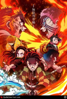 🔥 Убийца демонов kimetsu no yaiba: The Movie Mugen Train Обои Картинки Фото Обои Скачать бесплатно картинки