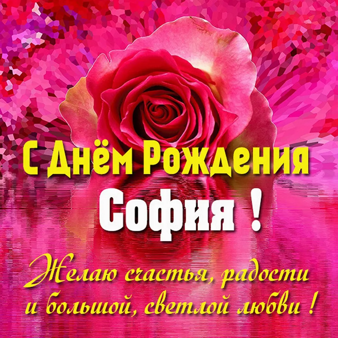 С днем рождения соня картинки
