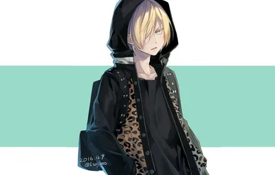 Wallpaper background, strip, guy, skater, Yuri on the ice, Yuri Plisetsky,  Yuri On Ice images for desktop, section сёнэн - download картинки