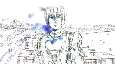 Jojo Art Of Bruno Buccellati с белым фоном Аниме Обои HD | HD-обои | ID № 38468 картинки