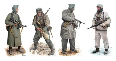 Figure German Infantrymans by Dmitry Zgonnik | Солдаты, Смешные мемы,  Германия картинки