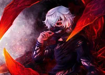 Купить Картина постер Gee! Tokyo Ghoul Токийский гуль манга аниме 60x40 TG  09.048, цена 645 грн — Prom.ua (ID#1219907516) картинки