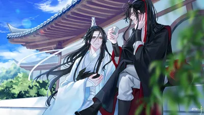 Wei Ying Lan Wangji Lan Zhan Wei Wuxian HD обои картинки