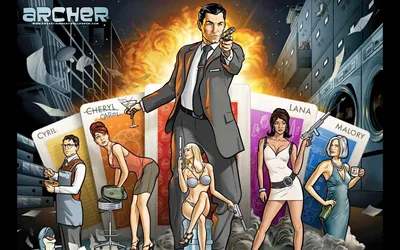 Archer TV Show Wallpapers - Топ бесплатных фонов Archer TV Show картинки