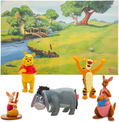 Купить Игровой набор фигурок Винни-Пух Дисней Winnie the Pooh Figure  Playset Disney, цена 699 грн — Prom.ua (ID#1312794231) картинки