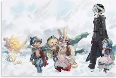 ASFASF Maruruk X Mitty X Nanachi X Ozen X Regu X Riko Canvas Poster 30x45cm: Amazon.de: Home \ u0026 Kitchen картинки
