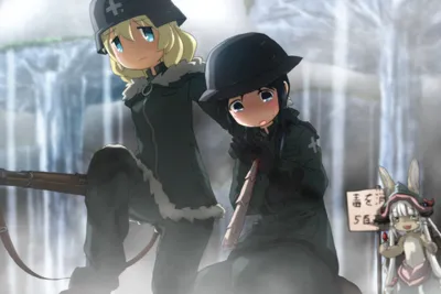 Konachan com - 249850 chito genya67 сделано в бездне Наначи Сёдзё Шуумацу Рёкоу Юури wallpaper | 2400x1600 | 1107399 | обоиUP картинки