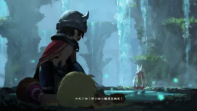 Аниме обои made in abyss kinema citrus nanachi (made in abyss) regu (made in abyss) riko (made in abyss) shen yh 1500x844 694412 ru картинки