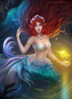 Фото Ariel / Ариэль из мультфильма Little Mermaid / Русалочка, by  TiNyThanhTruc картинки