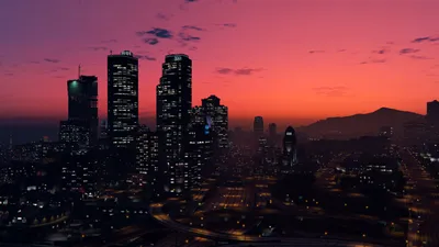 обои : Los Santos at night, ГТА 5 1920x1080 - rootkit - 1978015 - красивые  картинки - WallHere картинки