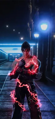 Tekken 7 jin kazama iPhone X Обои скачать бесплатно картинки