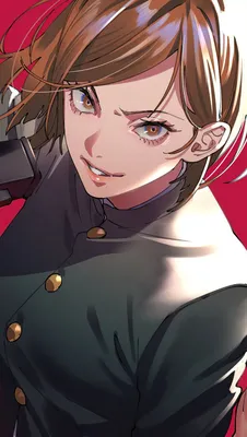 Jujutsu Kaisen Nobara Kugisaki Обои iPhone Phone 4K #6420e картинки