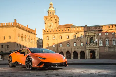 Обои для рабочего стола Ламборгини 2017 Huracan Performante картинки