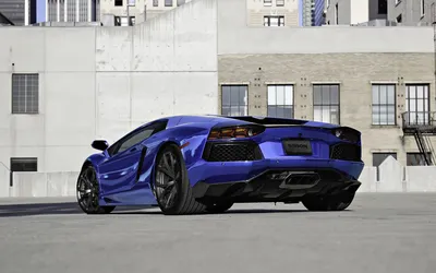 Скачать 1920x1200 lamborghini, aventador, lp700-4, blue, ламборгини,  авентадор, синий обои, картинки 16:10 картинки