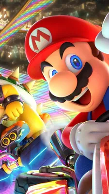 Обои Марио, Mario Kart 8 Deluxe, poster, 4k, Игры #17792 картинки