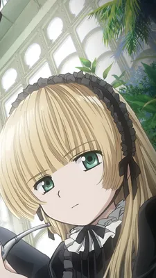 Обои ID: 463623 / Anime Gosick Phone Wallpaper, Victorique De Blois, Блондинка, Зеленые глаза, 720x1280 скачать бесплатно картинки