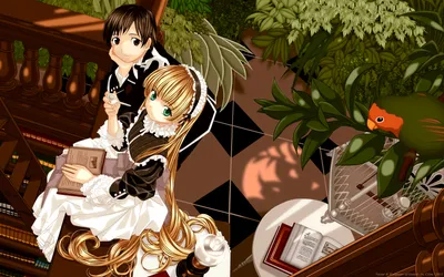 Gosick Series Victorique De Blois Персонаж Казуя Куджо, векторное искусство wallpaper | 2560x1600 | 31210 | обоиUP картинки