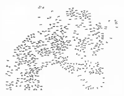 Раскраски По точкам для взрослых (21 шт.) - скачать или распечатать  бесплатно #117 картинки