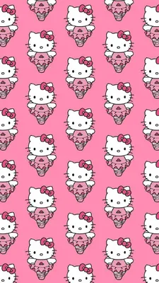 Фон Hello kitty - 57 фото картинки