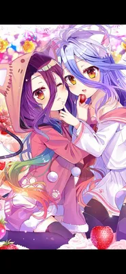 Фанарт] Шуви и Широ - NoGameNoLife | Аниме, Фан-арт, Аниме обои картинки