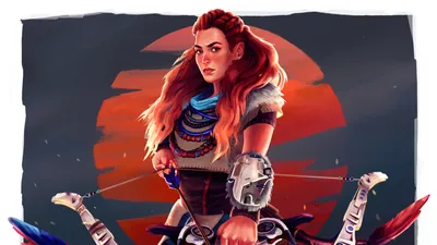 2480x1395 / Элой (Horizon Zero Dawn) - Coolwallpapers.me! картинки