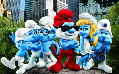 Скачать обои мультик, смурфики, смурфетта, cartoon, the smurfs разрешение  2560x1600 #43432 картинки