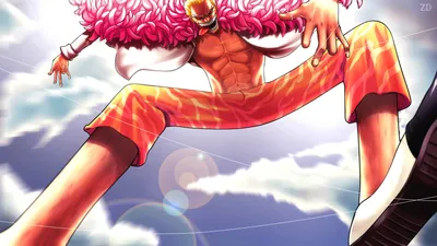 Обои Donquixote Doflamingo, мультфильм, аниме, мышца, Трафальгар Д Водное  Право WQHD, QHD, 16:9 бесплатно, заставка 2560x1440 - скачать картинки и  фото картинки