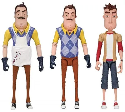 Набор Подвижных игрушек Привет Сосед (Hello Neighbor Toys Series 1) -  купить недорого в интернет-магазине игрушек Super01 картинки