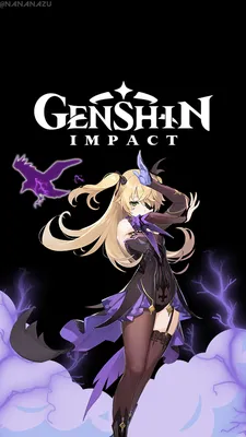 Genshin Impact Fischl Обои для Android | Аниме арт, Воздействие, Дизайн персонажей картинки