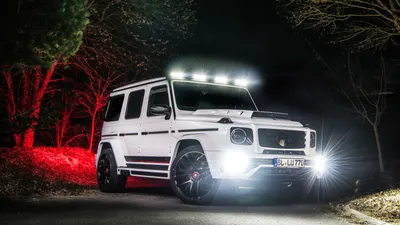 Обои на монитор | Автомобили | Mercedes-AMG, G63, насадки на выхлопную  систему, Среда CLR, G770 картинки