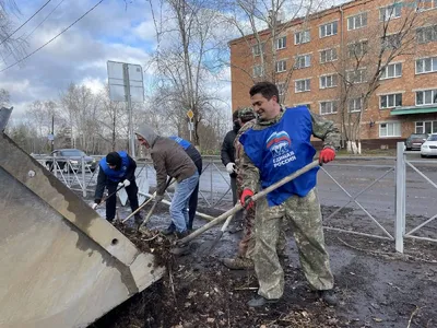 Красноярск | Единороссы Назарово запустили масштабный субботник - БезФормата картинки