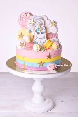 Торт с Единорогом / Unicorn rainbow Cake | Торт с пони, Тематические торты,  Радужный торт картинки