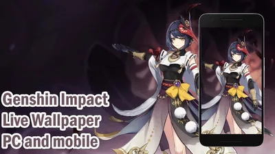 Genshin Impact — Kujou Sara [Live Wallpaper Engine] ПК и мобильные устройства || Создание анимации — YouTube картинки