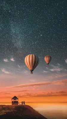 Фон, заставка, обои, wall, небо, воздушный шар | Nature photography, Nature  pictures, Balloons photography картинки